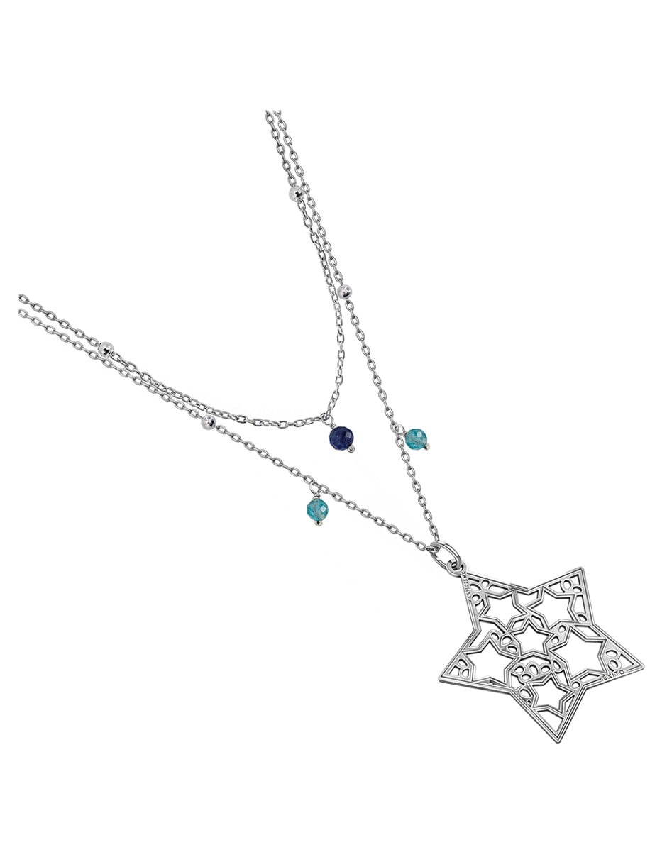 Collar estrella Deseos de plata P 925 2