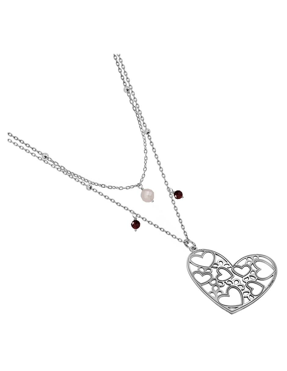 Collar corazón Deseos de plata P 925 2