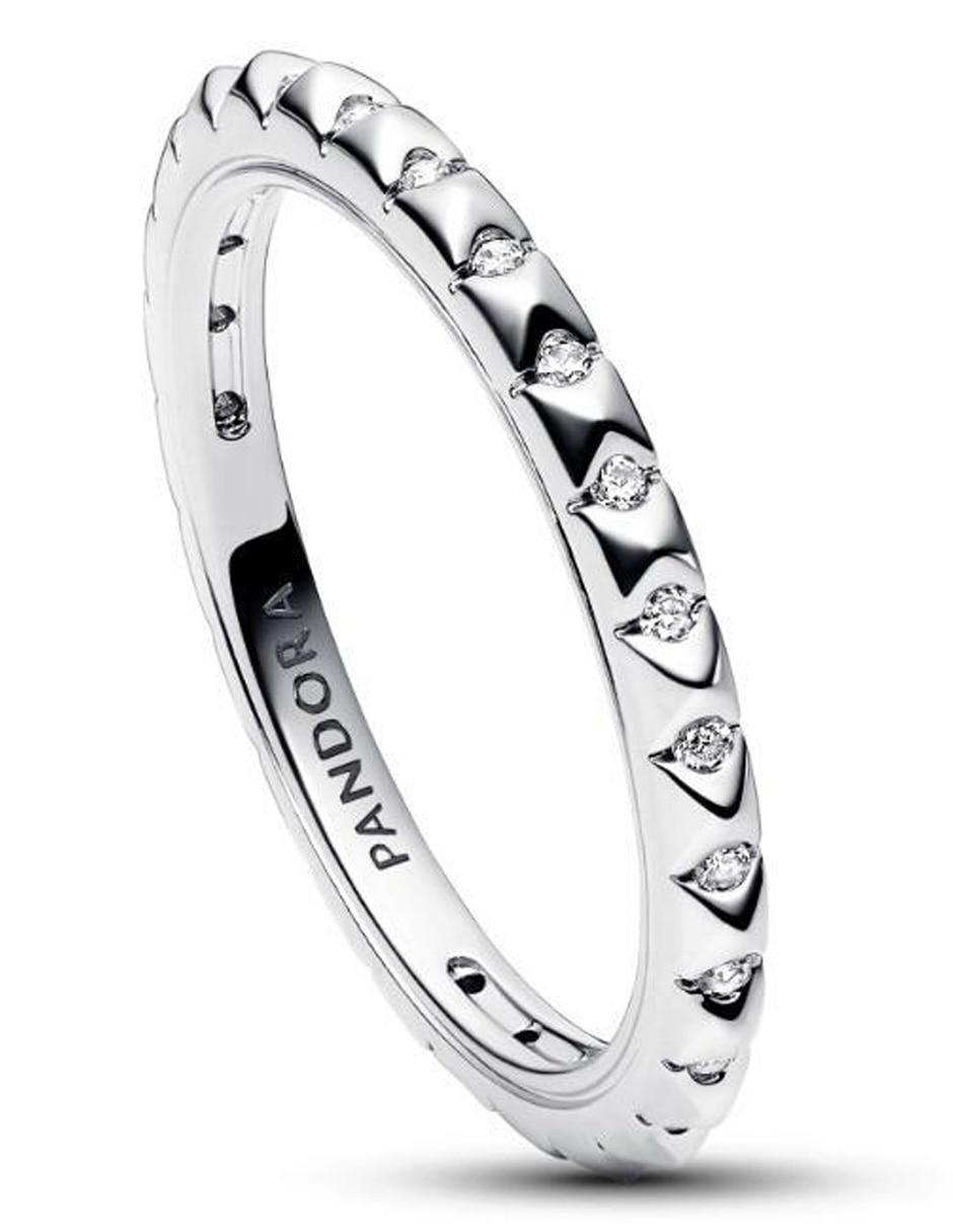 Anillo Me P 925 de plata zirconia cúbica brillante 4