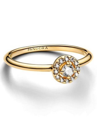 Anillo Timeless de plata zirconia cúbica brillante