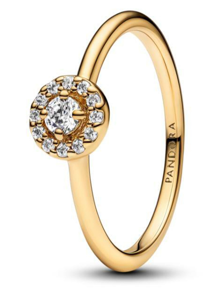 Anillo Timeless de plata zirconia cúbica brillante 3