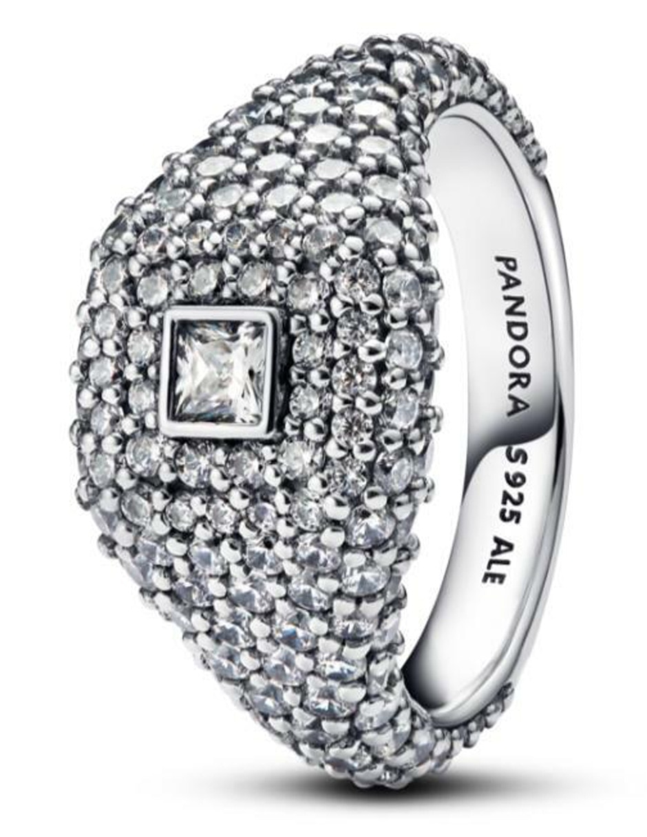 Anillo Timeless P 925 de plata zirconia cúbica brillante
