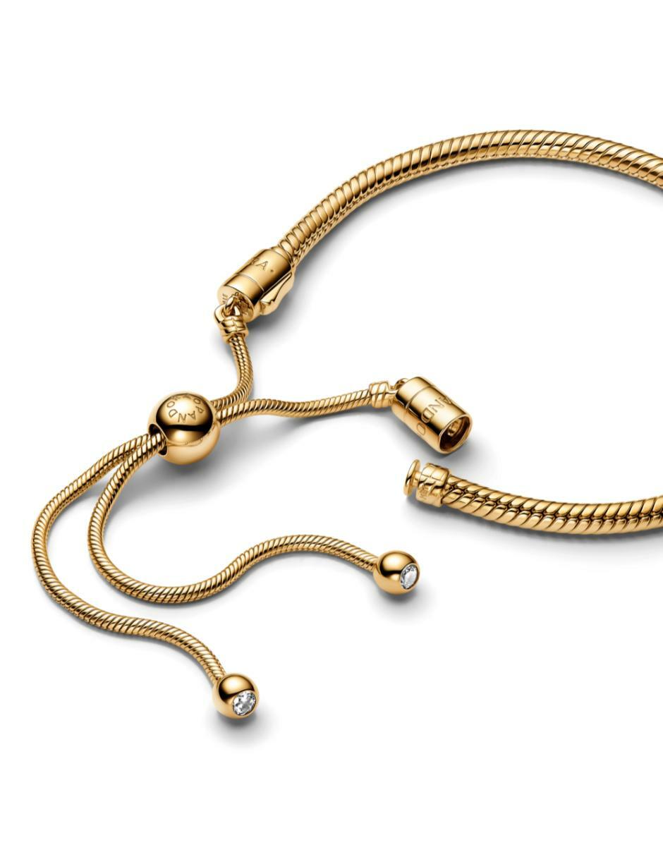 Brazalete de plata con zirconia cúbica P 925 Moments acabado brillante 2
