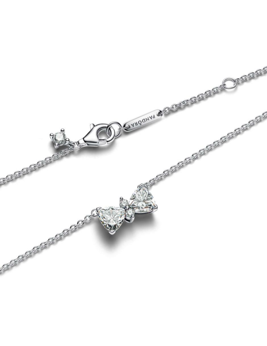 Collar moño de plata P 925 3