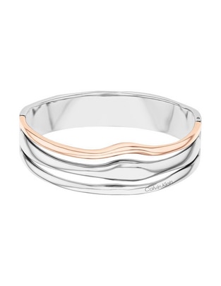 Brazalete Wavy acabado liso