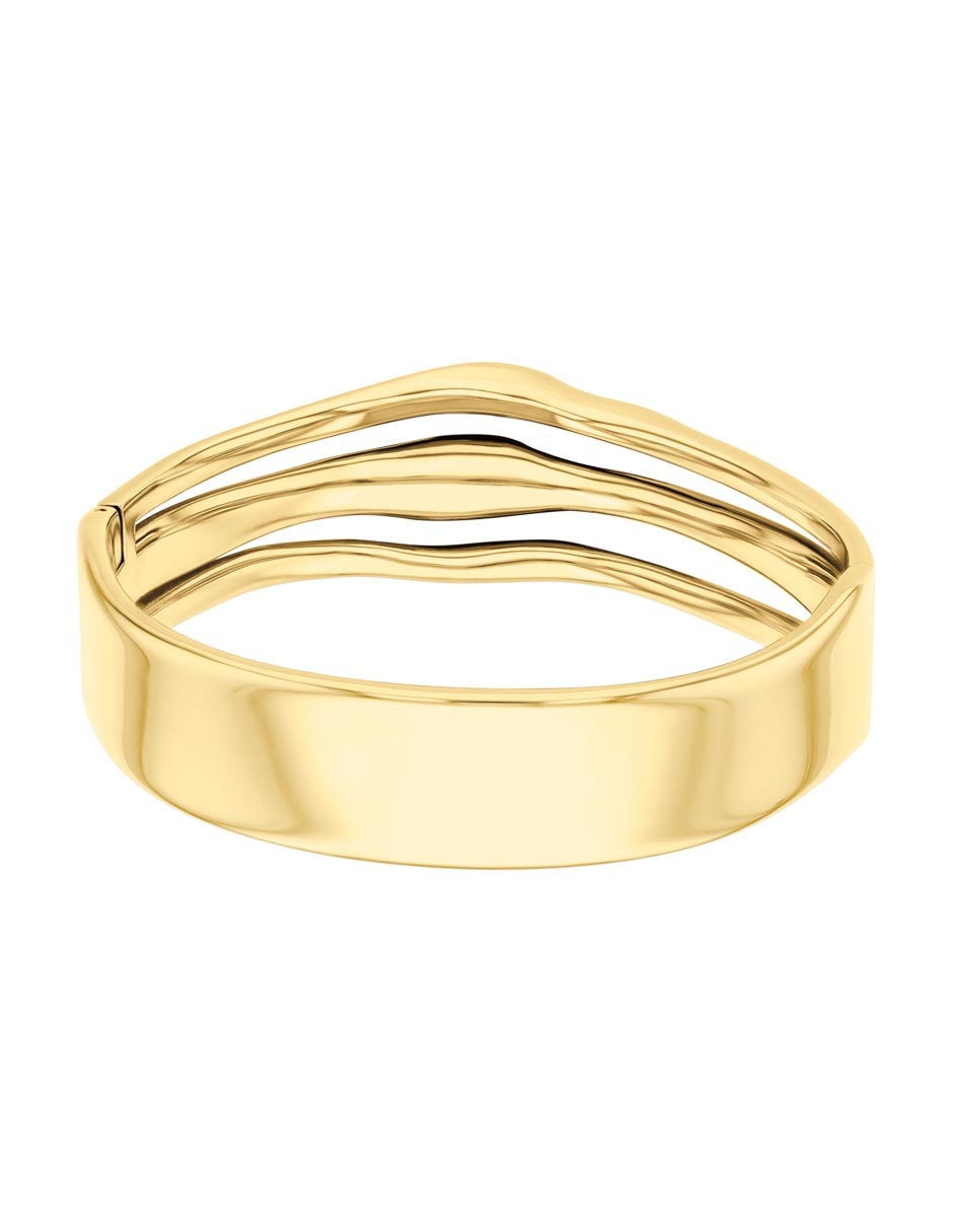 Brazalete Wavy acabado brillante 2