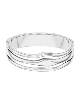 Brazalete Wavy acabado pulido