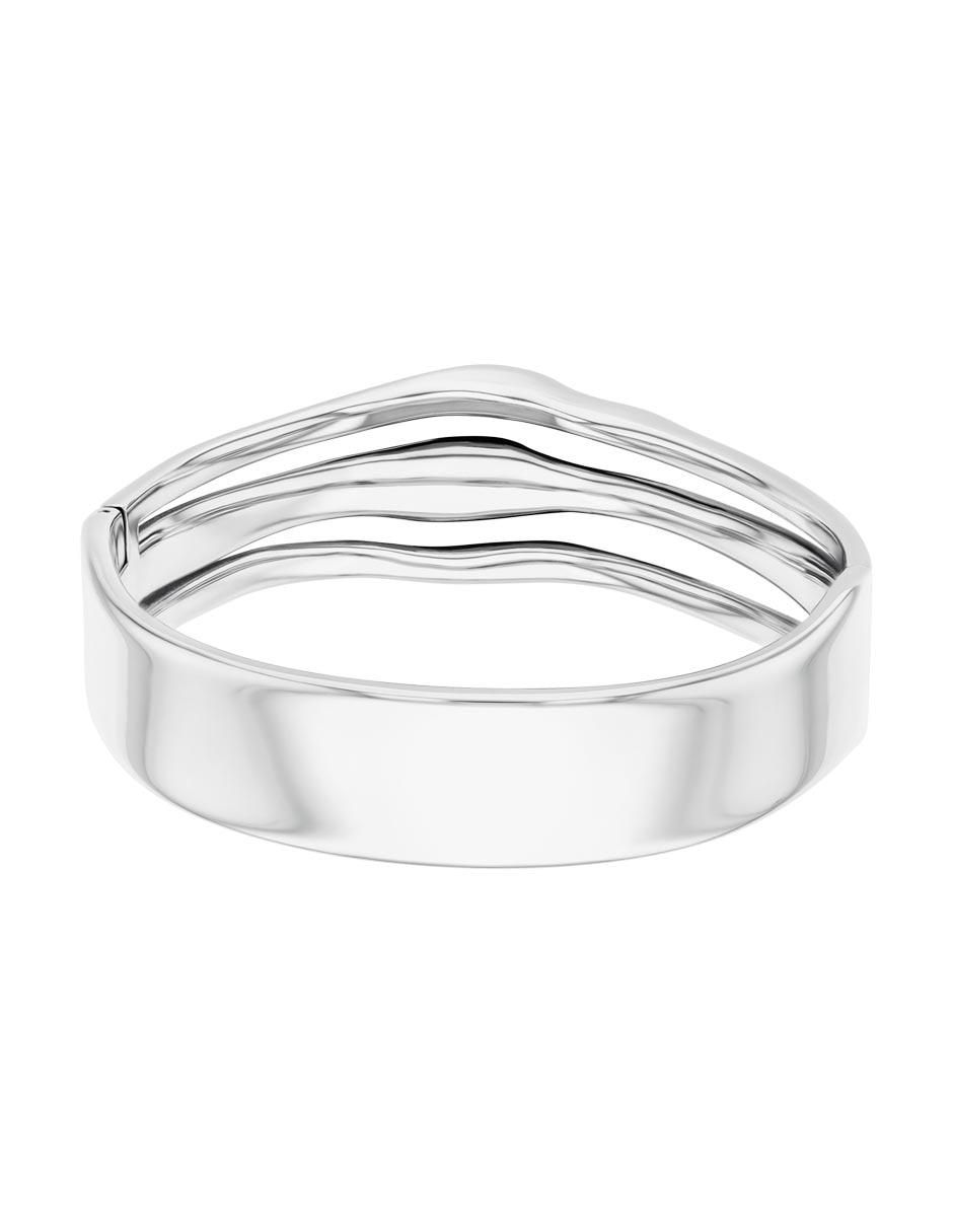 Brazalete Wavy acabado pulido 2