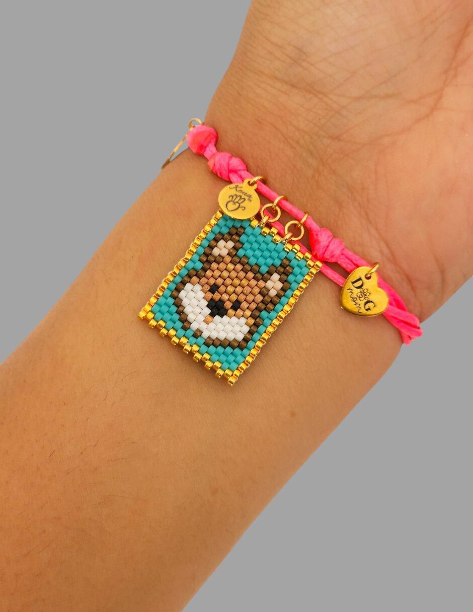 Pulsera con acabado pavé 3
