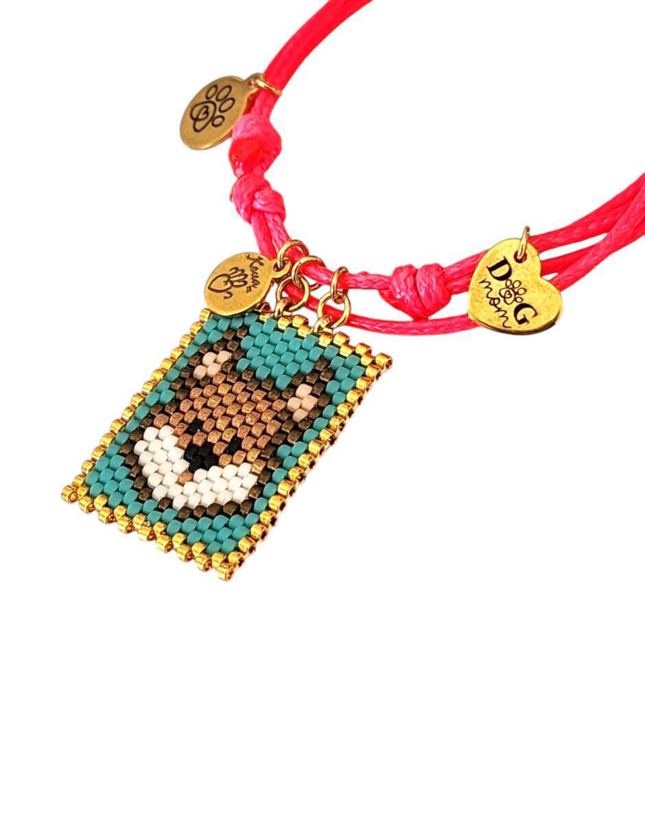 Pulsera con acabado pavé 2