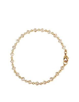 Pulsera con zirconia acabado brillante 1