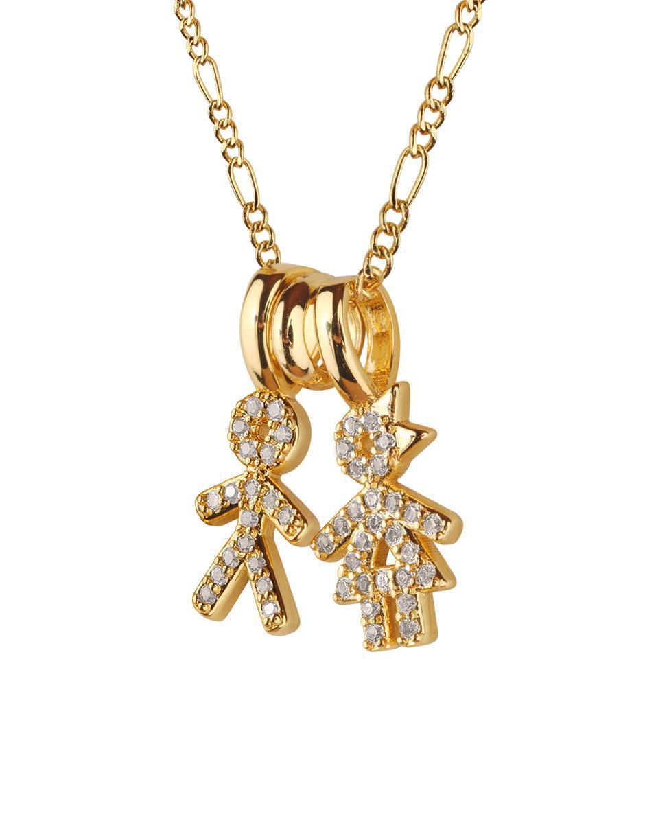 Collar niño Darcy con acabado baño de oro 14 K 3