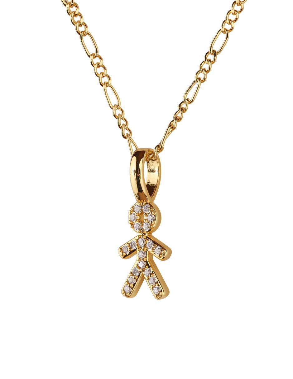 Collar niño Darcy con acabado baño de oro 14 K 3