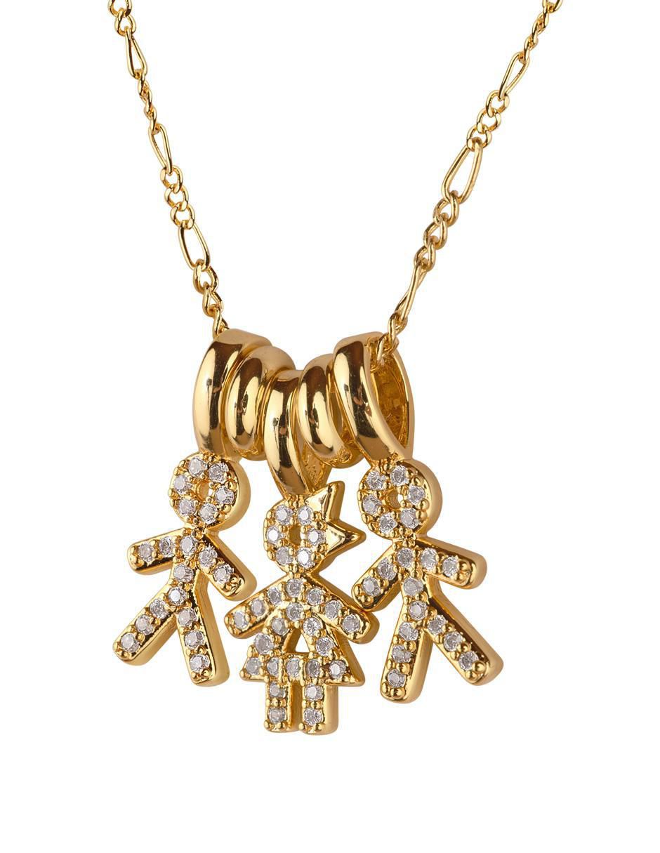 Collar niño Darcy con acabado baño de oro 14 K 3