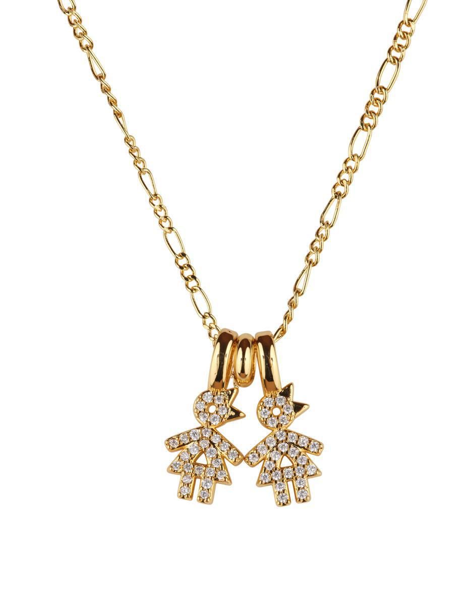 Collar niña Darcy con acabado baño de oro 14 K 2