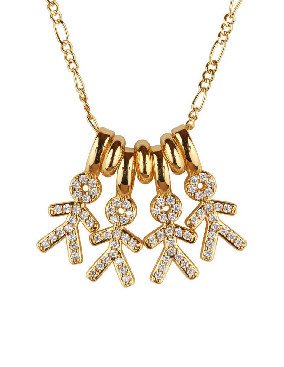 Collar niño Darcy con acabado baño de oro 14 K