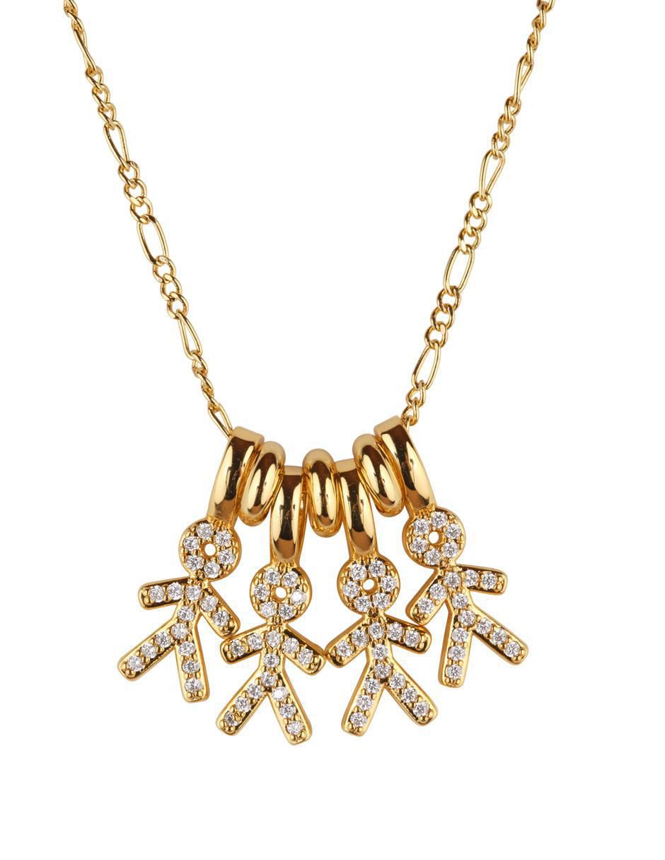 Collar niño Darcy con acabado baño de oro 14 K 3