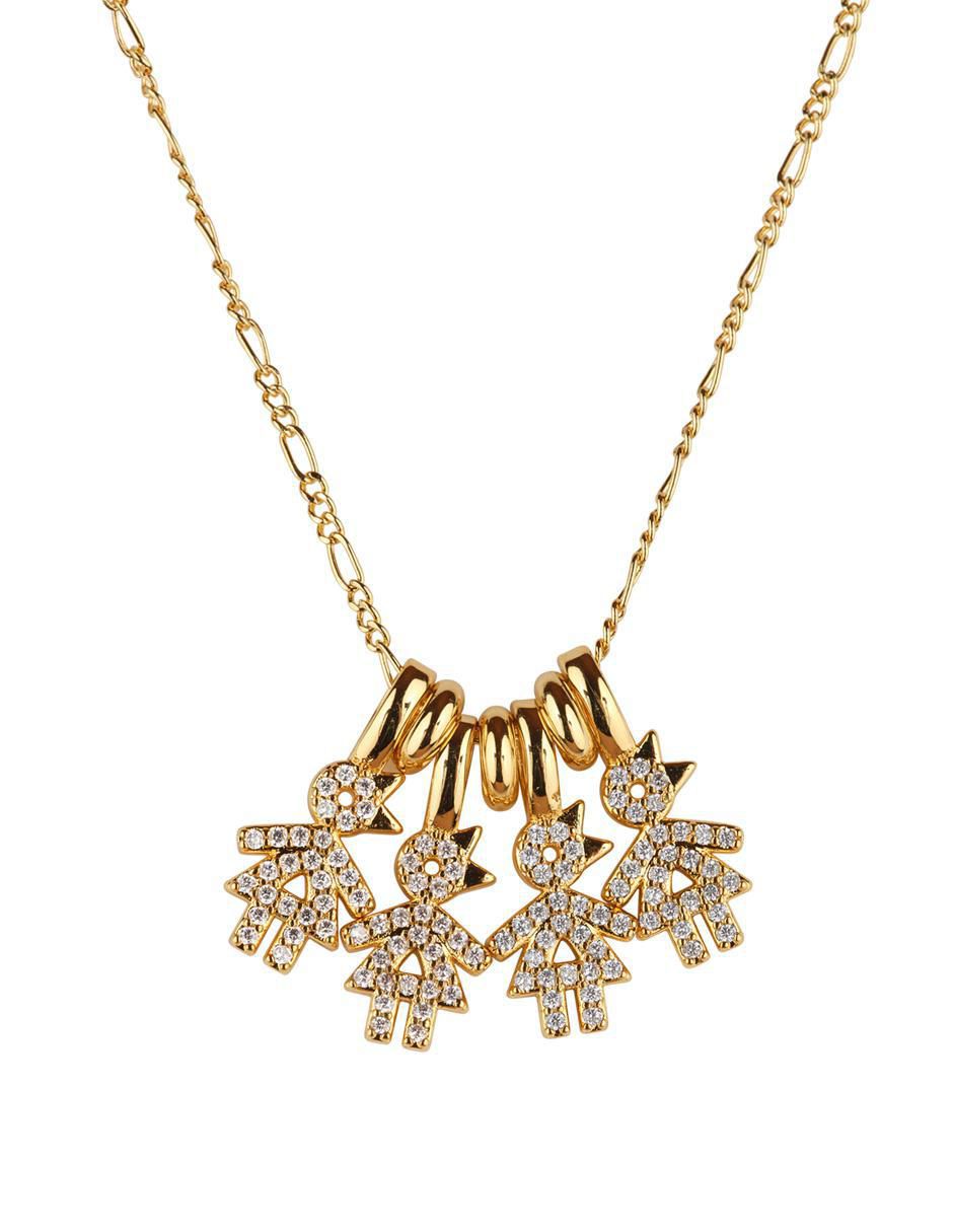 Collar niña Darcy con acabado baño de oro 14 K 2