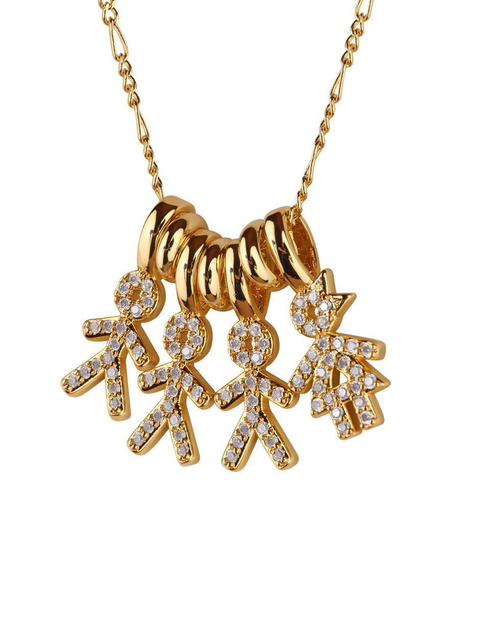 Collar niño Darcy con acabado baño de oro 14 K 3