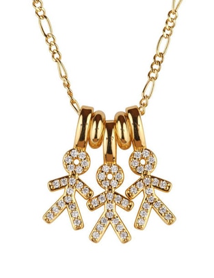 Collar de Niño Darcy de baño de oro 14 K Collar de Niño Darcy de baño de oro 14 K