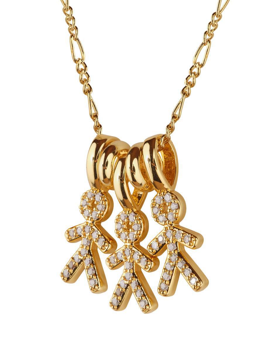 Collar niño Darcy con acabado baño de oro 14 K 4