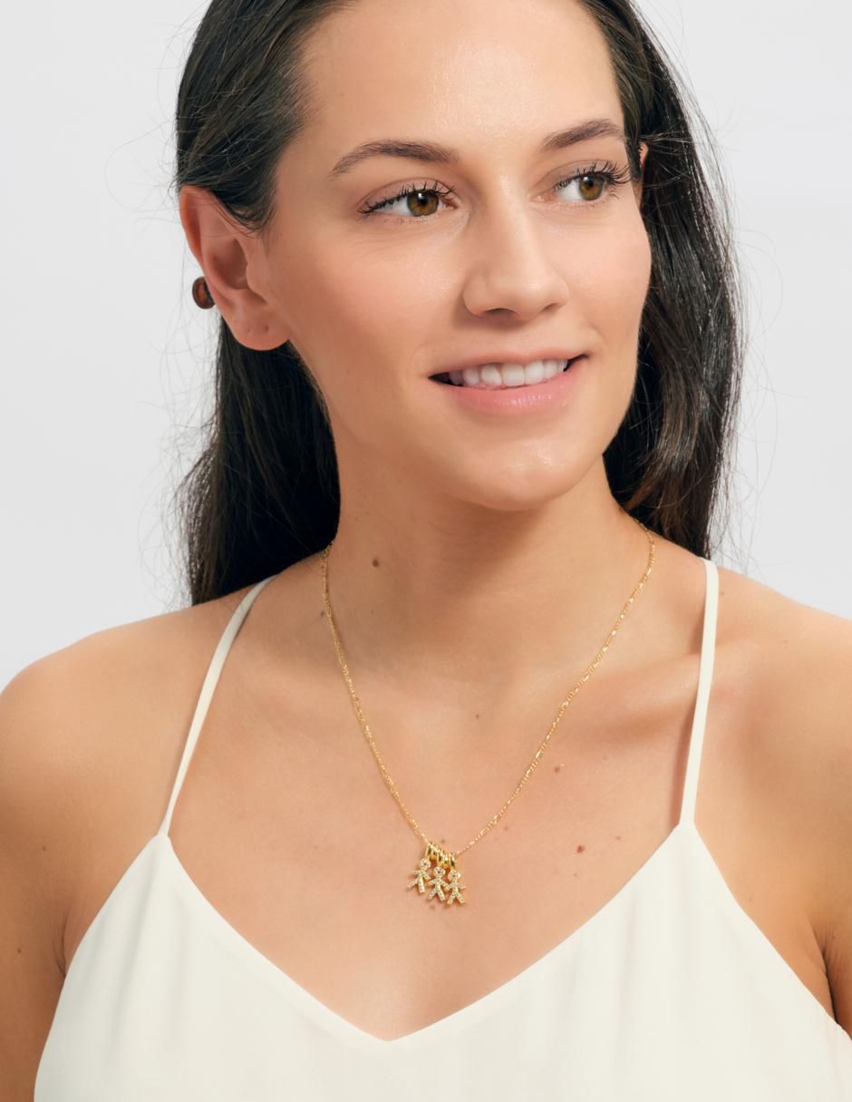 Collar niño Darcy con acabado baño de oro 14 K 5