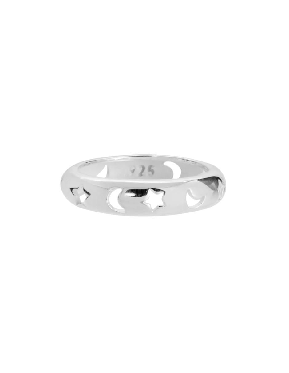 Anillo P 925 de plata liso