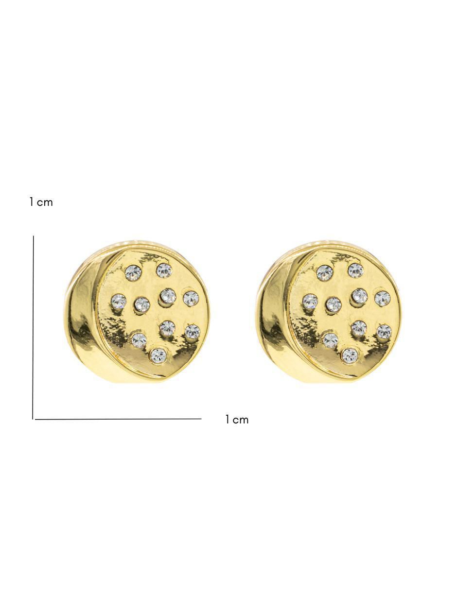 Broqueles de estrella con acabado brillante cristal 3