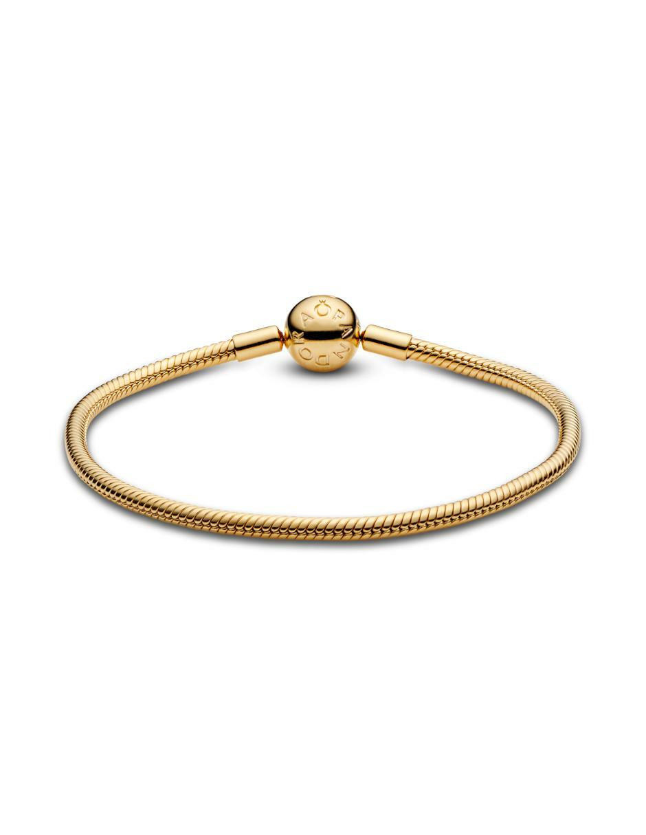 Pulsera de plata P 925 Moments acabado baño de oro 4