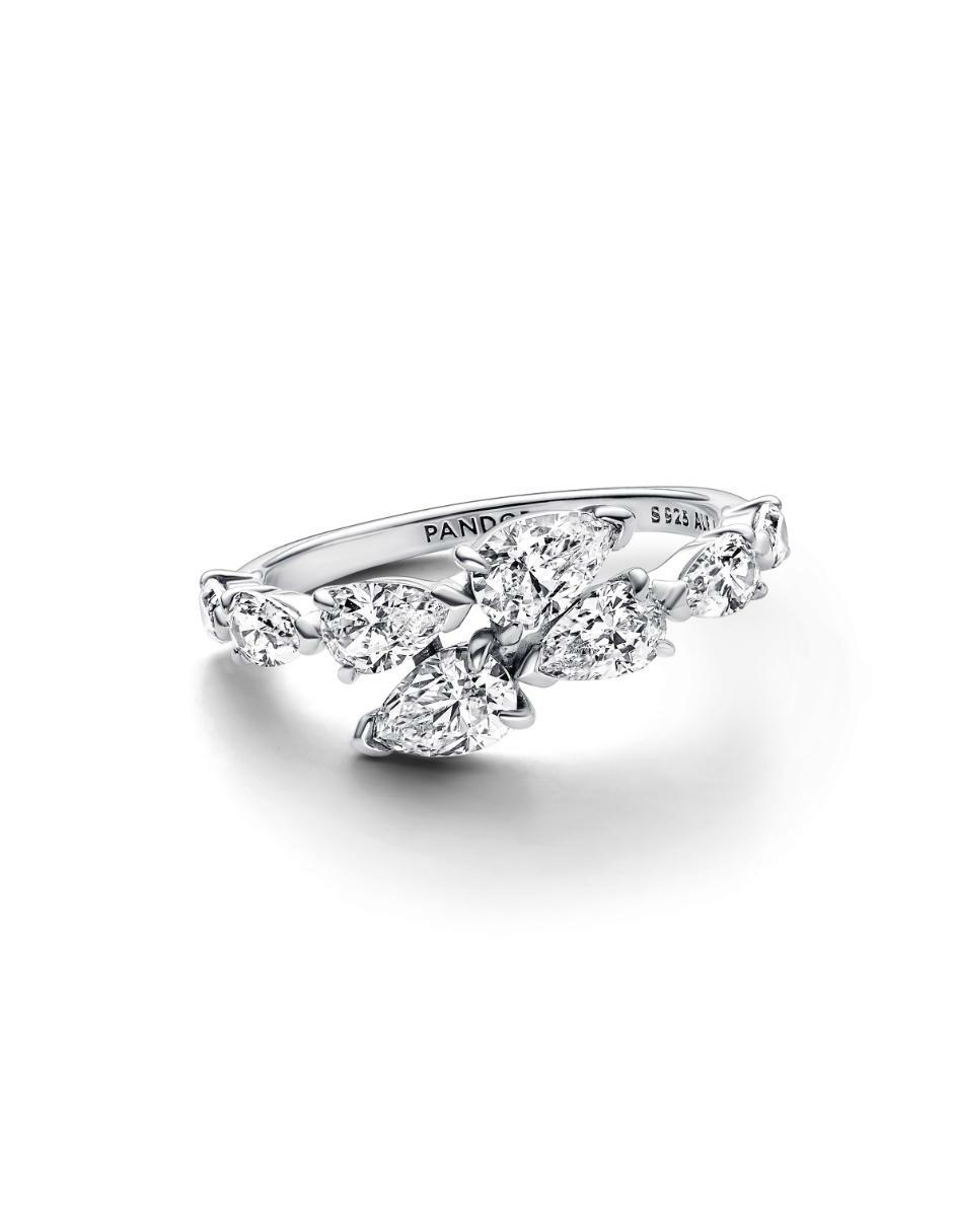 Anillo Timeless P 925 de plata zirconia cúbica brillante