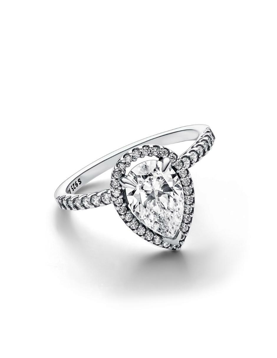Anillo Timeless P 925 de plata zirconia cúbica brillante
