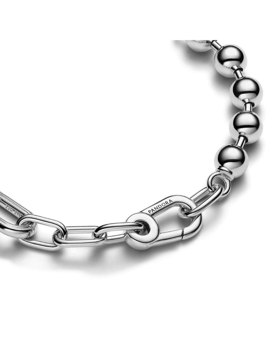 Pulsera de plata p 925 Me con acabado pulido 3