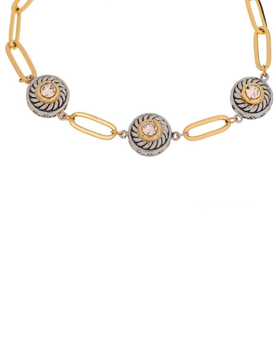 Pulsera con cristal austriaco acabado brillante 2