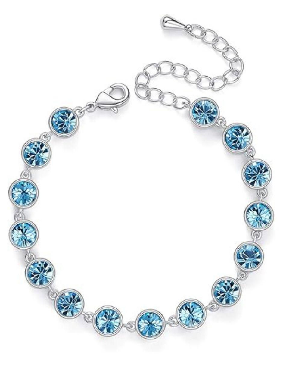 Pulsera con cristal austriaco acabado brillante Pulsera con cristal austriaco acabado brillante
