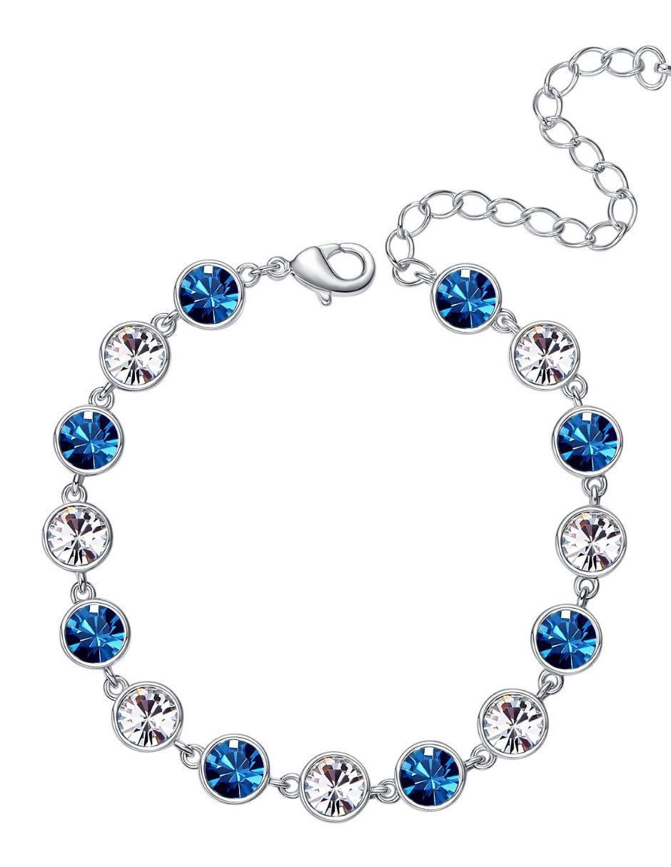 Pulsera con cristal austriaco acabado brillante Pulsera con cristal austriaco acabado brillante