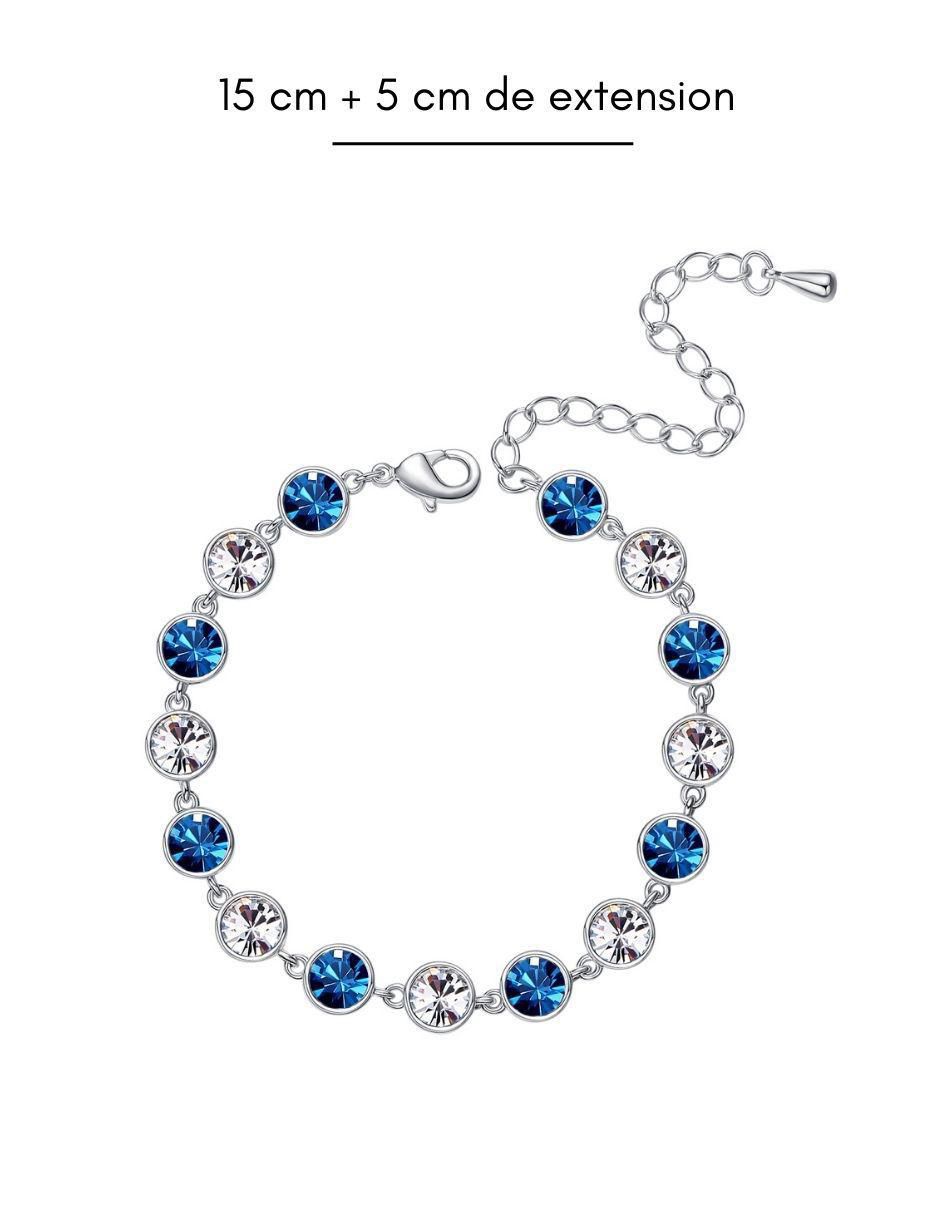 Pulsera con cristal austriaco acabado brillante 4