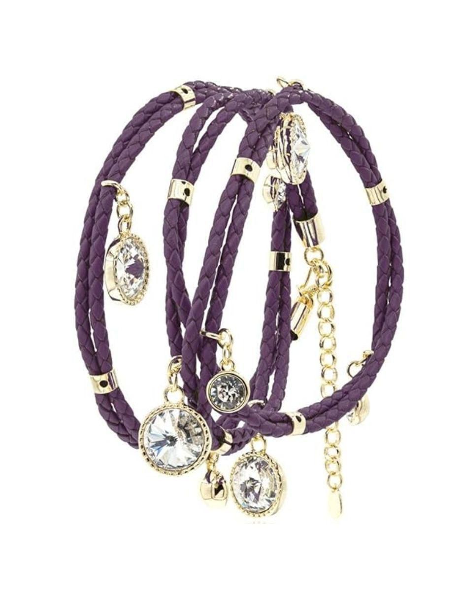 Pulsera con cristal austriaco acabado brillante Pulsera con cristal austriaco acabado brillante
