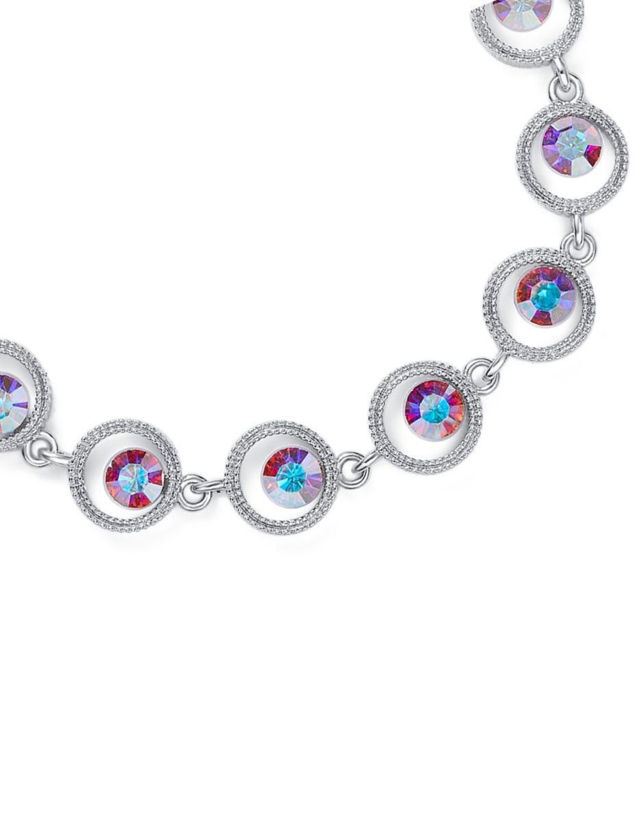 Pulsera con cristal austriaco acabado brillante 2