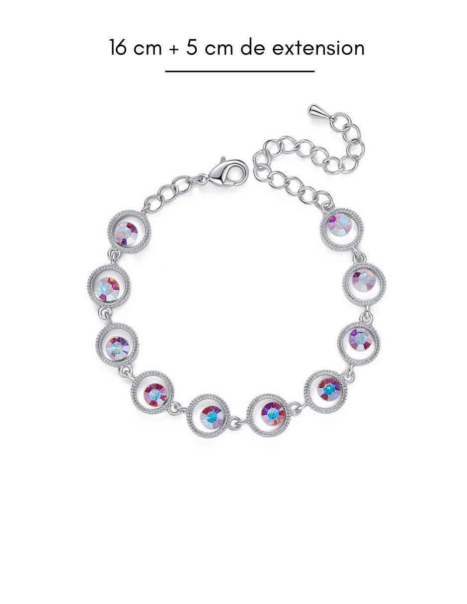 Pulsera con cristal austriaco acabado brillante 3