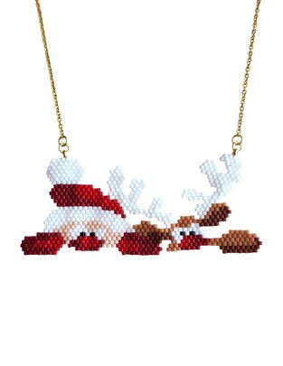 Collar Santa Claus 24 K