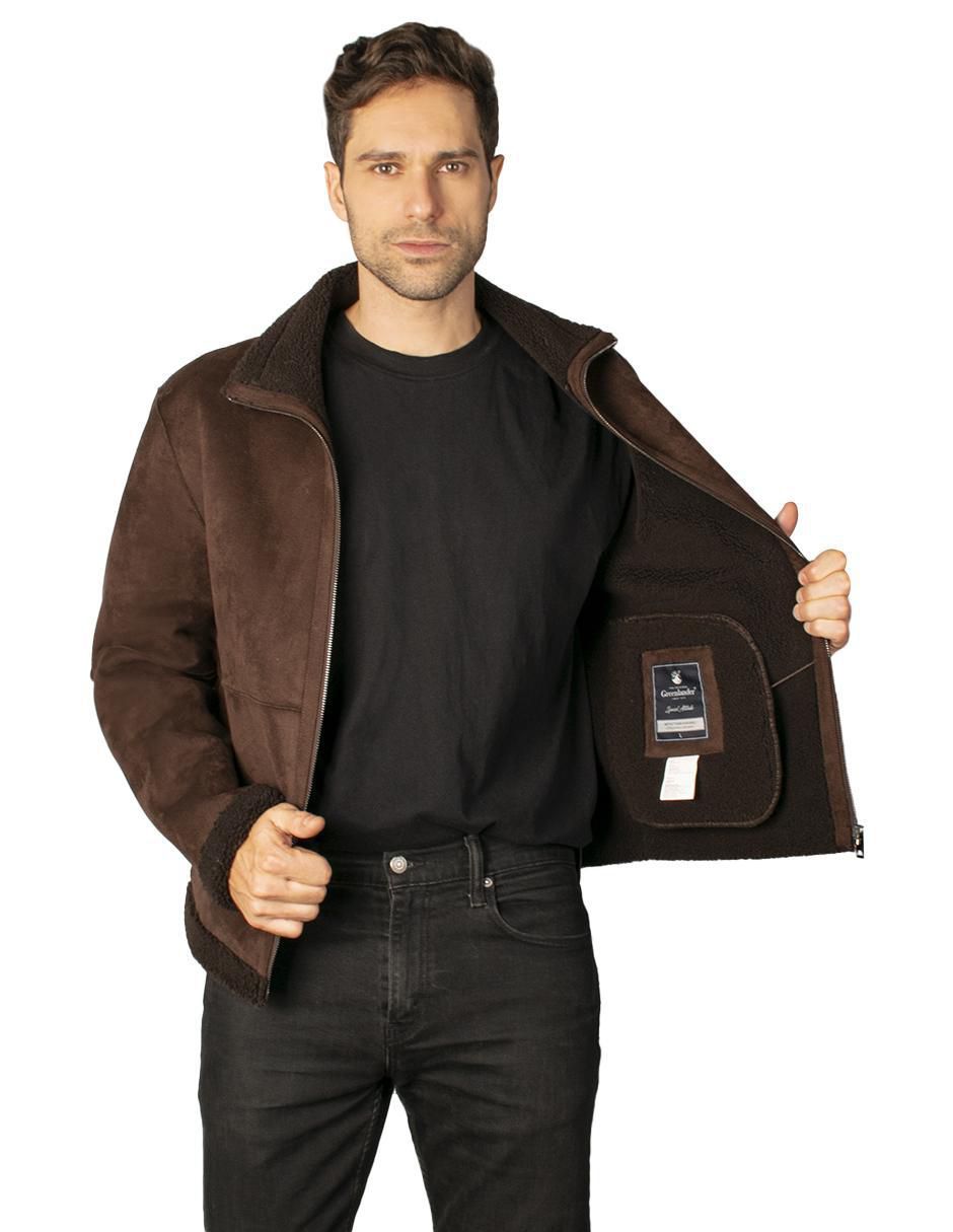 Chamarra casual Greenlander con bolsillos para hombre