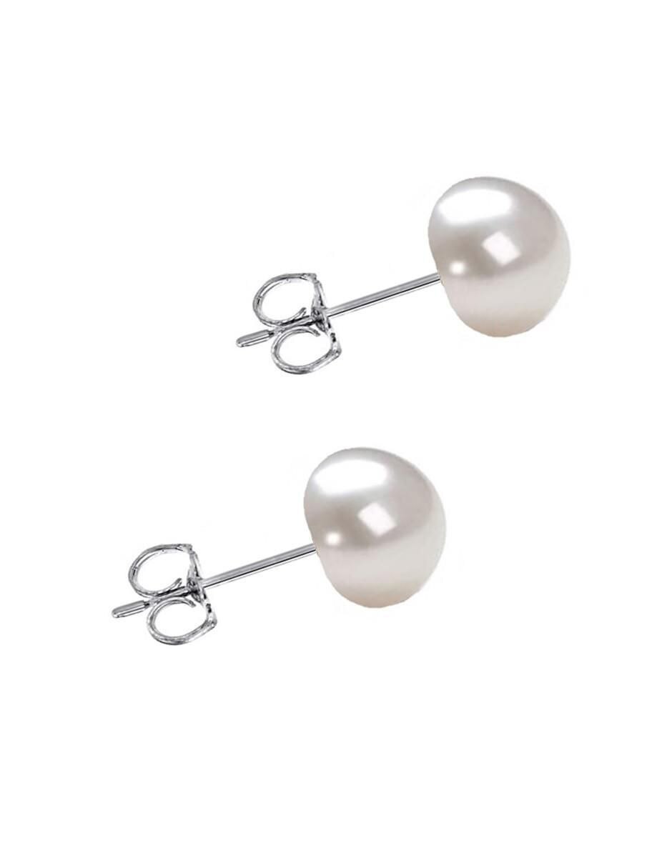 Aretes, collar y pulsera de esfera de plata P 925 perla 5
