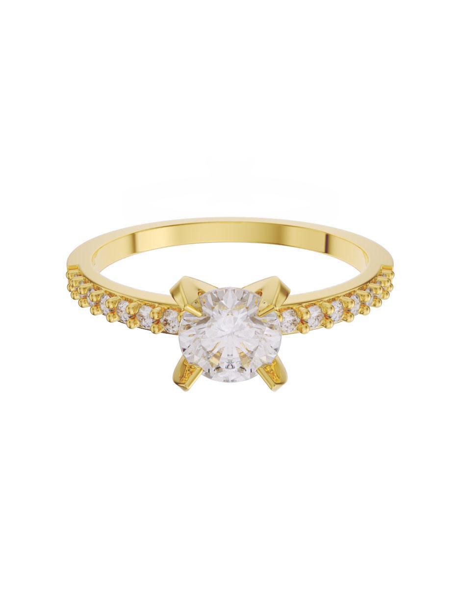 Solitario de oro 14 k Solitario de oro 14 k