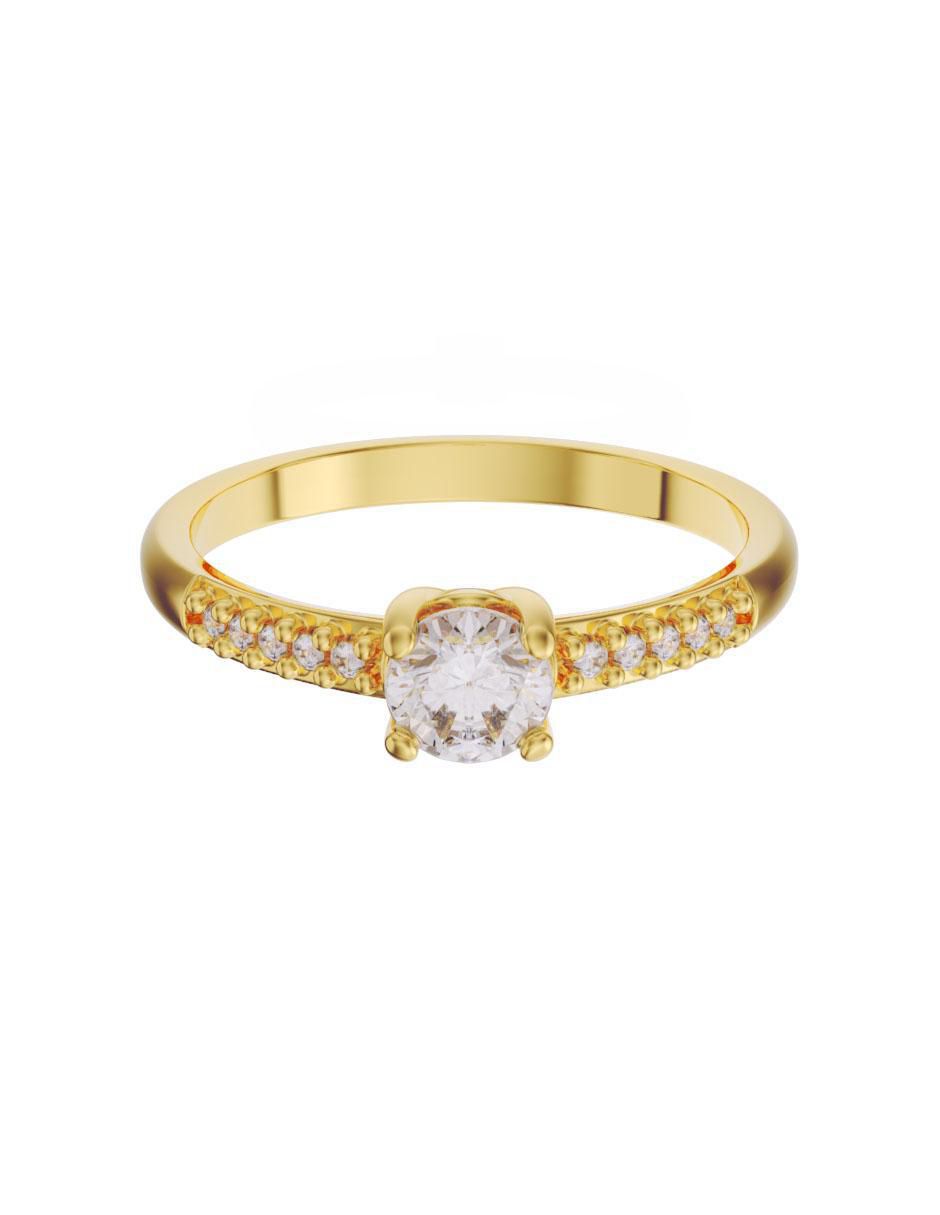 Solitario de oro 14 k Solitario de oro 14 k