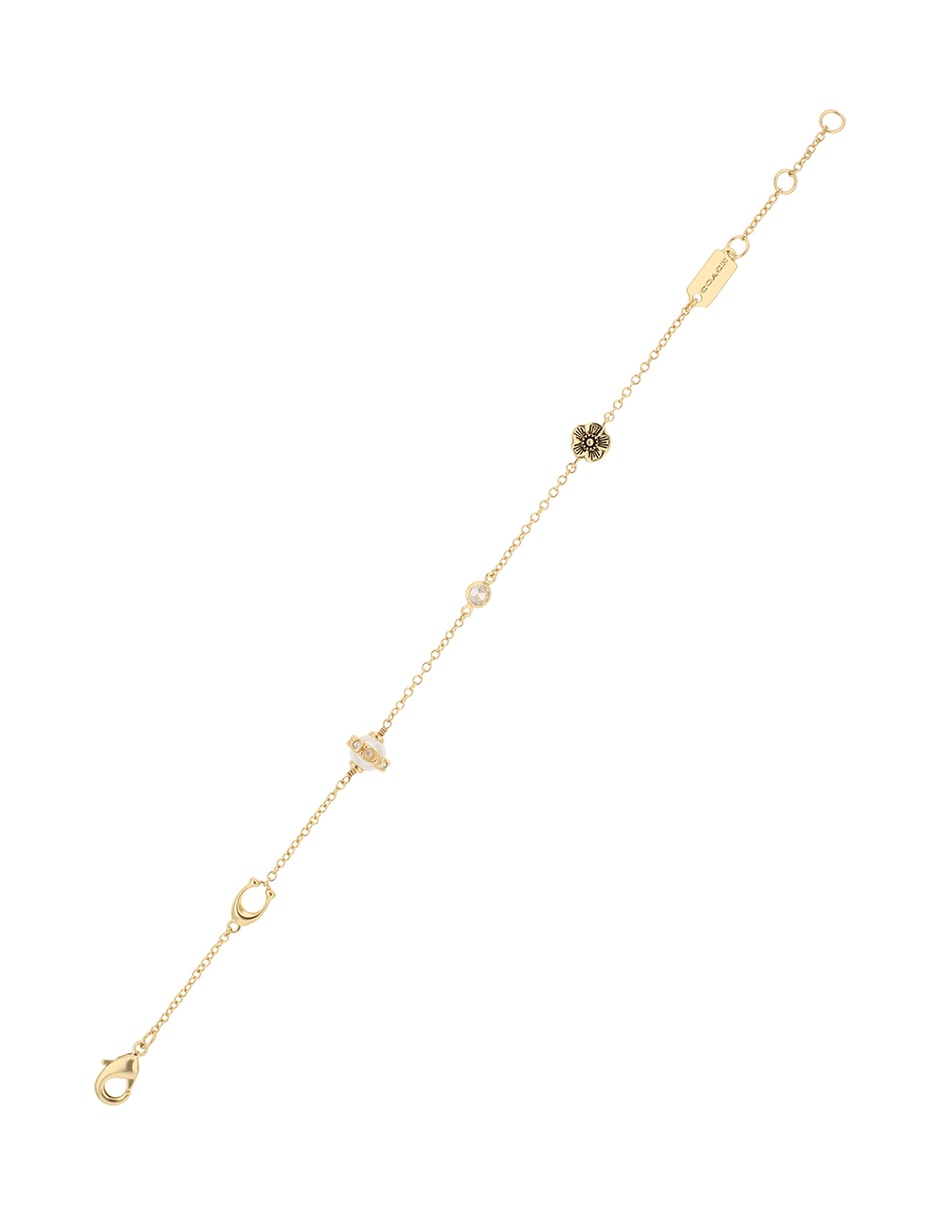Pulsera con perla 3.1 Mday Pearls And Florals acabado brillante 4
