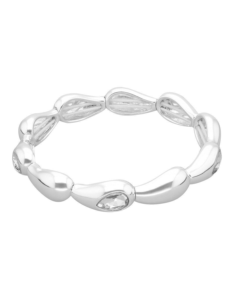 Pulsera de plata Spring Showers acabado liso 4