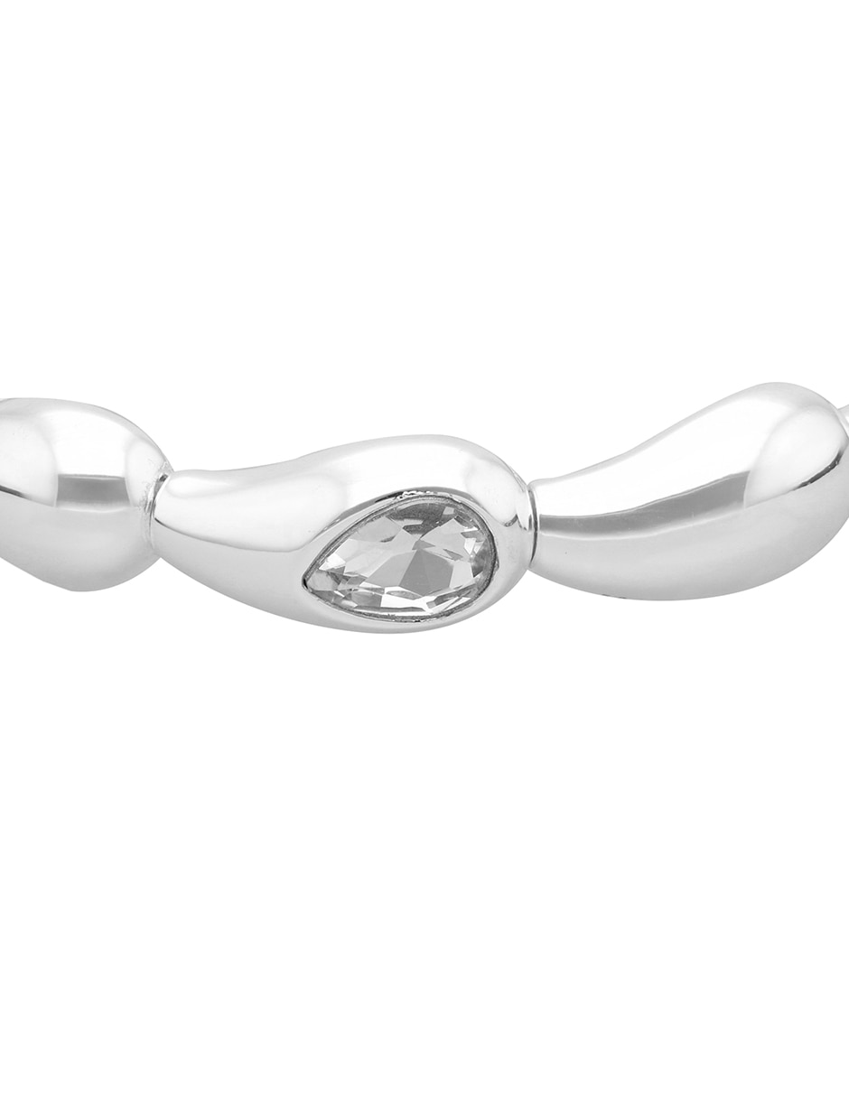 Pulsera de plata Spring Showers acabado liso 3