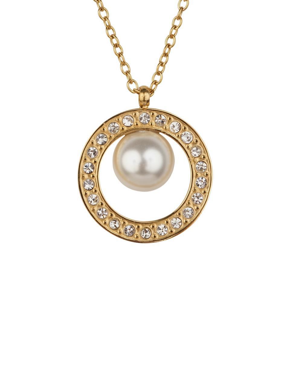 Collar circular Emy con acabado baño de oro 14 K 2