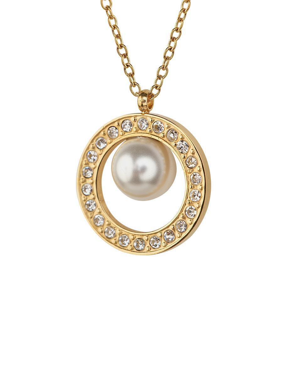 Collar circular Emy con acabado baño de oro 14 K 3