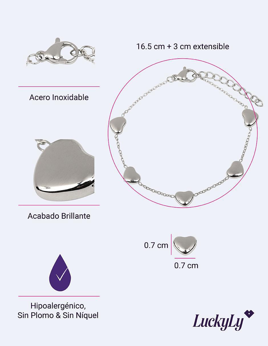 Pulsera Betsy con acabado brillante 6